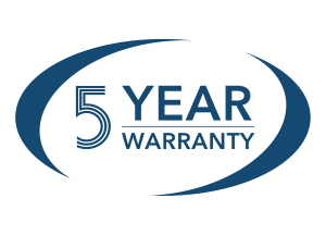 5 year warranty